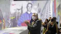 Alberto Fernández inauguró novedoso espacio sensorial en el CCK que rendirá homenaje a Piazzolla. Alberto Fernández inauguró novedoso espacio sensorial en el CCK que rendirá homenaje a Piazzolla.