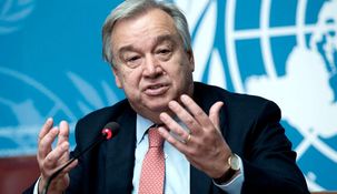 Antonio Guterres, jefe de la ONU.
