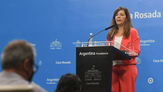 La portavoz oficial del Gobierno, Gabriela Cerruti.&nbsp;&nbsp;