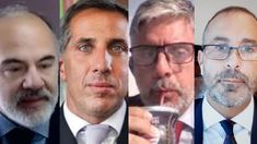 Los fiscales Mola y Luciani, y los jueces Giménez Uriburu y Gorini. Los fiscales Mola y Luciani, y los jueces Giménez Uriburu y Gorini.