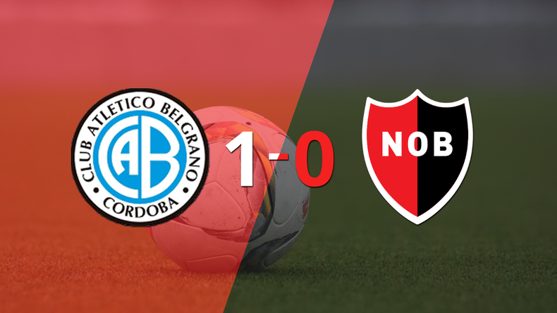 Con lo justo, Belgrano venció a Newell`s 1 a 0 en Gigante de Alberdi