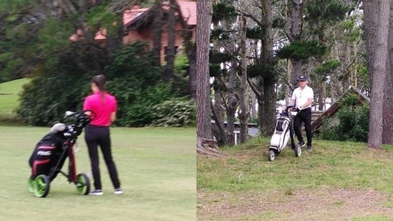 Mariano Girini y Celeste López, la pareja que agredió a una mujer en un campo de golf en Pinamar Mariano Girini y Celeste López, la pareja que agredió a una mujer en un campo de golf en Pinamar
