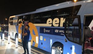 La Selección argentina ya está en Qatar para el Mundial.