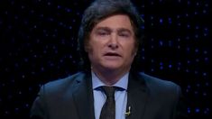 Tras el debate, Javier Milei se quejó de que el público que acompañaba a Sergio Massa era un coro de tos.