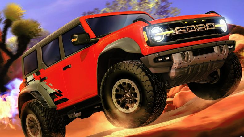 La Ford Bronco Raptor se sumará al Rocket League.