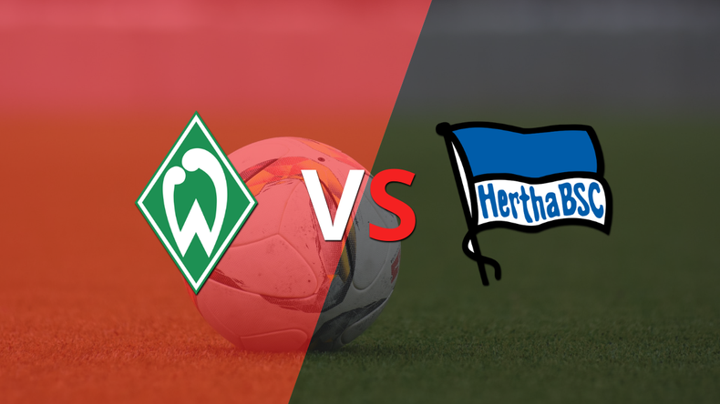 Con lo justo, Werder Bremen venció a Hertha Berlín 1 a 0 en el estadio Wohninvest Weserstadion