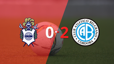 doblete de pablo vegetti en el triunfo 2-0 de belgrano frente a gimnasia