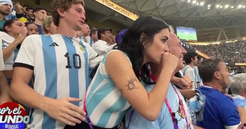 Lali no se habría percatado de lo sucedido.
