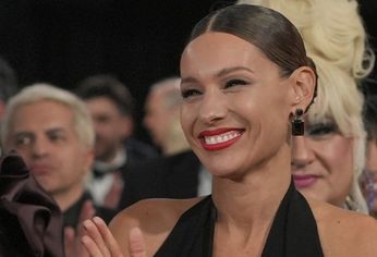 La famosa modelo afrontó los rumores de su pareja.
