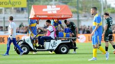 Rojo debió ser retirado por la lesión sufrida. Rojo debió ser retirado por la lesión sufrida.