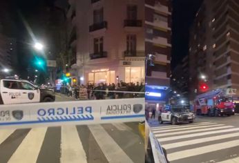 Gran despliegue policial en Recoleta.&nbsp;