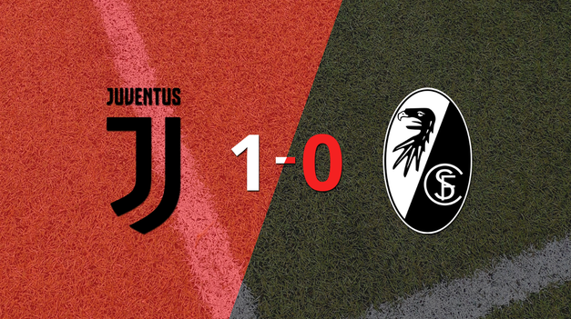 la ventaja del partido de ida fue para juventus