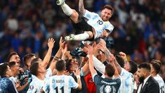 Argentina campeón de la Finalissima. Foto Twitter Wembley Stadium. Argentina campeón de la Finalissima. Foto Twitter Wembley Stadium.