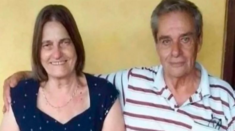 Elías Andino (75) y Erica Benke (72). Trágico choque en Misiones provoca muerte de dos matrimonios y un nene. Foto Clarín