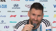 Lionel Messi tranquilizó a todos al hablar de su físico. Lionel Messi tranquilizó a todos al hablar de su físico.