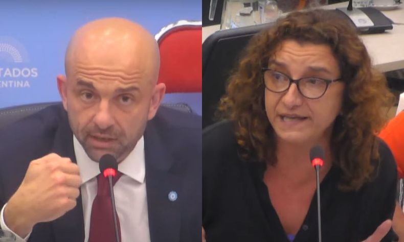Franco Mogetta y Vanina Biasi.