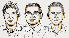 La Real Academia Sueca de Ciencias ha decidido otorgar el premio 2024 Premio Nobel en Química con la mitad a David Baker “por el diseño computacional de proteínas” y la otra mitad conjuntamente a Demis Hassabis y John M. Jumper “por la predicción de la estructura de proteínas”. La Real Academia Sueca de Ciencias ha decidido otorgar el premio 2024 Premio Nobel en Química con la mitad a David Baker “por el diseño computacional de proteínas” y la otra mitad conjuntamente a Demis Hassabis y John M. Jumper “por la predicción de la estructura de proteínas”.