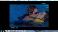 Gladys Florimonte le comió la boca al bañero de Celebrity Splash Gladys Florimonte le comió la boca al bañero de Celebrity Splash