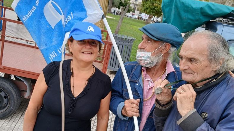 El Rosario en la marcha de las Madres