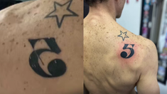Los argumentos del cliente dejaron atónito al tatuador. Los argumentos del cliente dejaron atónito al tatuador.