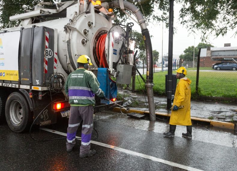 Se desplegó un amplio operativo en la Ciudad de Buenos Aires.