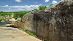 Este sitio arqueológico queda en el estado de Paraíba, en el noreste de Brasil. Este sitio arqueológico queda en el estado de Paraíba, en el noreste de Brasil.