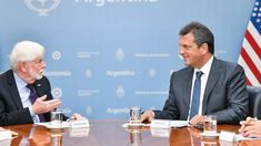 Massa se reunión con un asesor de Joe Biden para promover políticas de cooperativas económicas