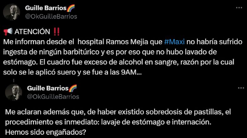 Guillermo Barrios se hizo viral tras su información.