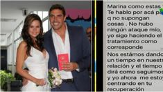 Matías Alé habló de su separación: Nos estamos dando un tiempo Matías Alé habló de su separación: Nos estamos dando un tiempo