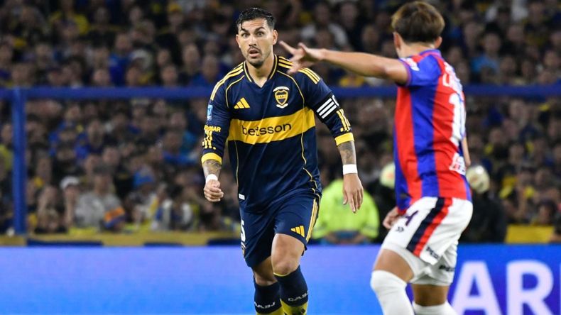 Paredes fue la figura en el empate frente a San Lorenzo.