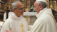 El papa Francisco junto a Robert Francis Robert. El papa Francisco junto a Robert Francis Robert.