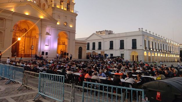 Los fieles en la catedral cordobesa.
