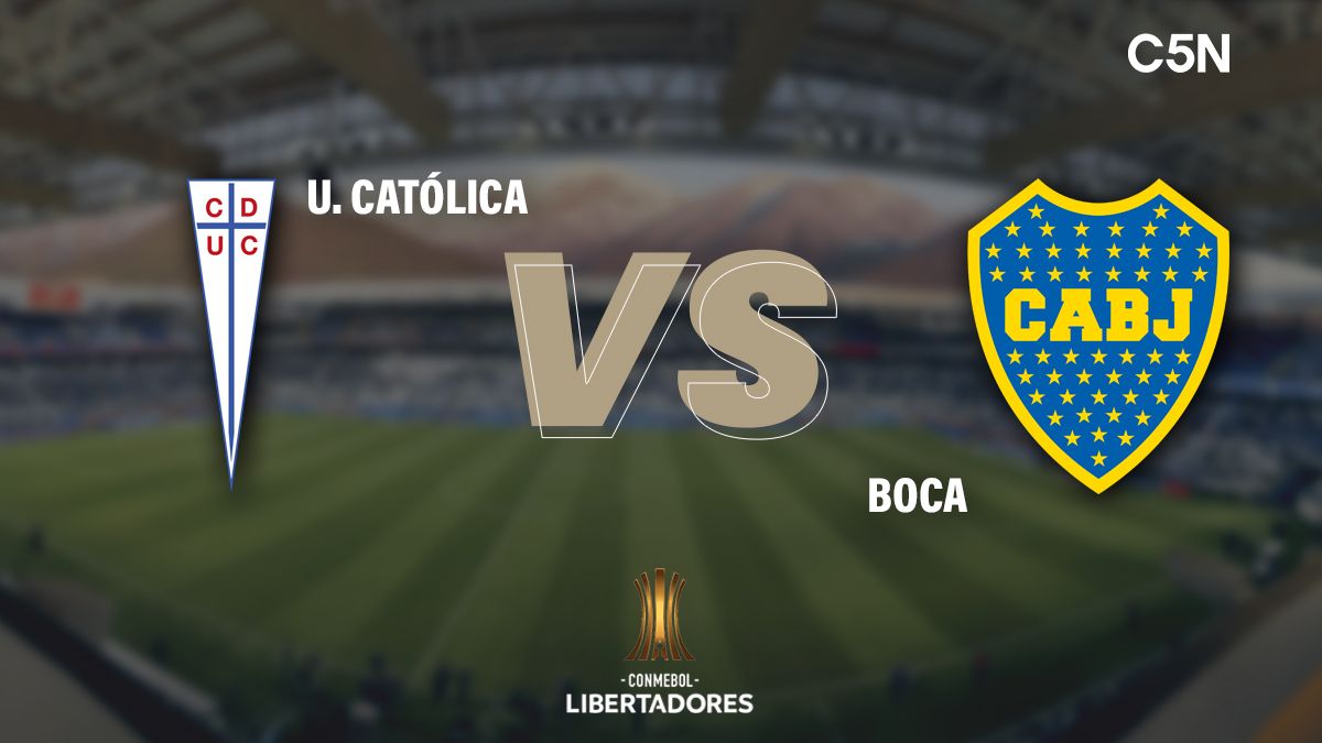 Boca iguala con Universidad Católica en Chile en su debut en la Copa Libertadores