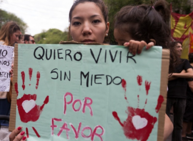 La ONG reportó 231 marchas y movilizaciones contra la violencia patriarcal en 2023.