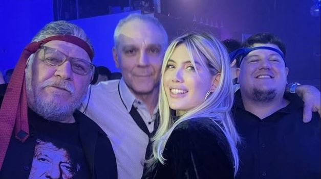 Wanda Nara y sus hijas disfrutaron de un cumpleaños de 15 de una sobrina de Mauro Icardi