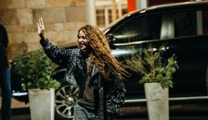 Shakira llegó a Argentina.