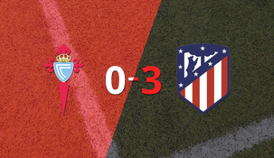 Con triplete y gran actuación de Antoine Griezmann, Atlético de Madrid goleó a Celta