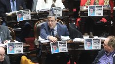 Germán Martínez, presidente del bloque de Unión por la Patria.