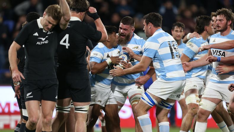 ¡Histórica victoria de Los Pumas! Vencieron por primera vez a los All Blacks en Argentina por el Rugby Championship
