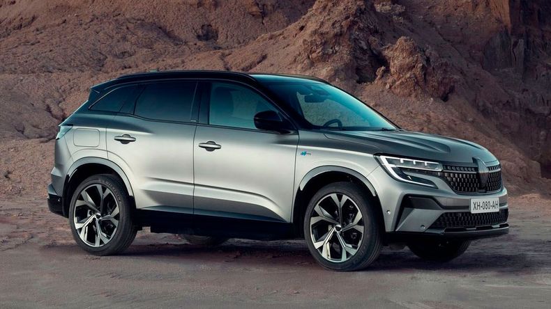 El Renault Austral cuenta con opción de tecnología híbrida.