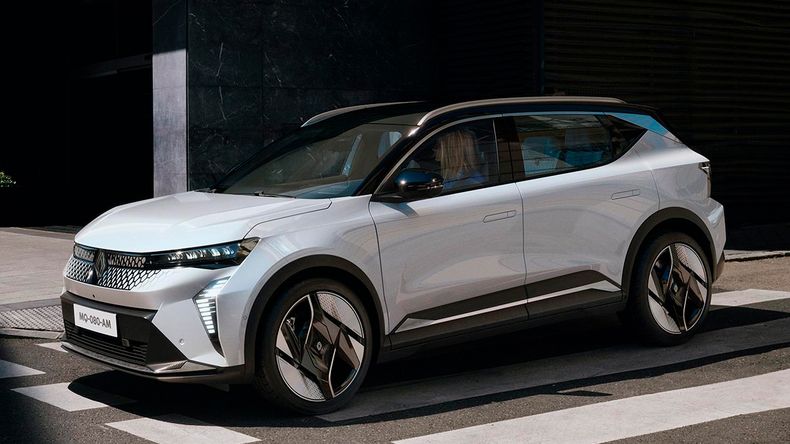 El Renault Scenic E-Tech fue presentado cómo modelo de producción.&nbsp;
