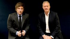 La cuenta de X de la Oficina del Presidente compartió una foto del encuentro entre Milei y James Quincey. La cuenta de X de la Oficina del Presidente compartió una foto del encuentro entre Milei y James Quincey.