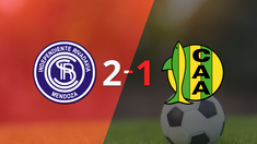 con doblete de alex arce, independiente mdz. derroto a aldosivi con doblete de alex arce, independiente mdz. derroto a aldosivi