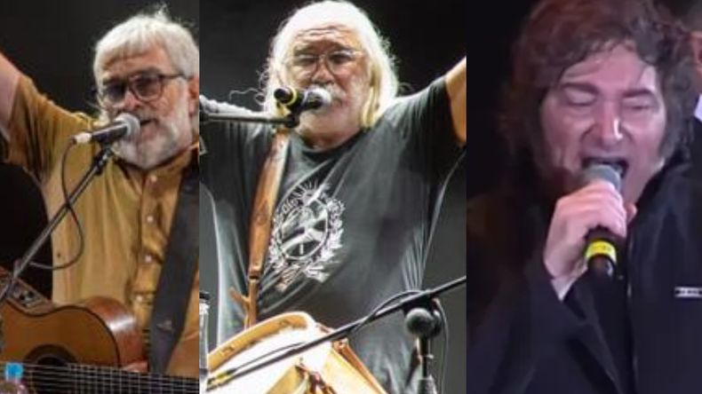 Los cantores denunciaron una especulación política por la visita al festival popular.
