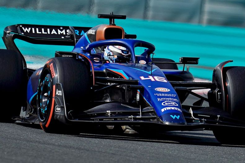 Franco Colapinto probó a fines de 2023 un Williams de Fórmula 1. Franco Colapinto probó a fines de 2023 un Williams de Fórmula 1.