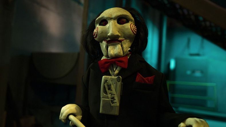 El títere Billy es un personaje icónico de Saw.