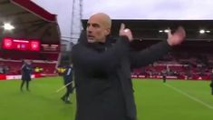 Pep Guardioa, DT del Manchester City. Pep Guardioa, DT del Manchester City.