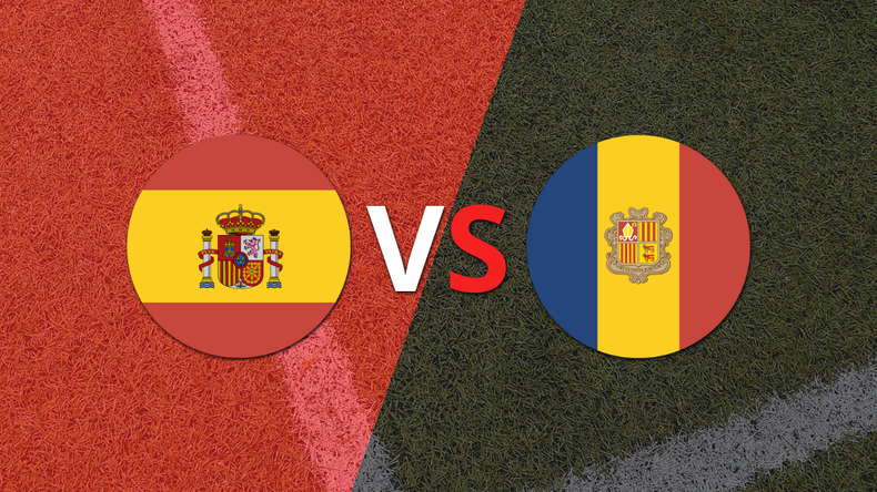 España se quedó con el duelo amistoso ante Andorra