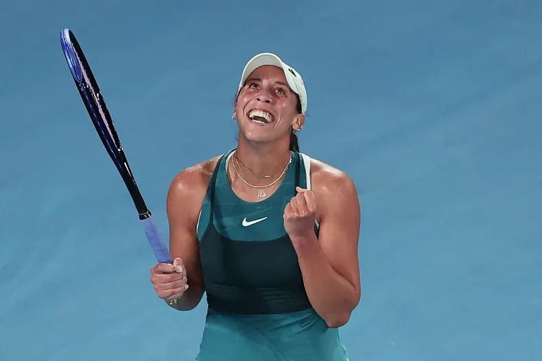 Madison Keys ganó 10 títulos WTA y fue nro. 5.