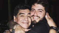 Diego Maradona y Diego Junior Diego Maradona y Diego Junior